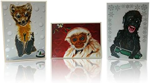 Animal Inspired Greeting Cards (Set of Cards)