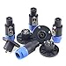 Swpeet 8 Pack Audio Speaker Plug Kit, 4 Pole Speaker Plug Twist Lock Compatible with Jack Twist Lock 4 Pole Round Perfect for Neutrik Speakon NL4FC, NL4FX, NLT4X, NL2FC, NA4LJ, NA4LJX, NL4MP, NL4MPR