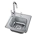 SUNSTONE A-SS17 Single Sink with Hot and Cold Water