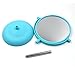 Bear Outdoor Makeup Vanity Mirror - Two-Sided 2X Magnifying Swivel Natural Daylight(Green)