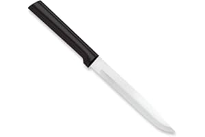 Rada Cutlery Utility Steak Knife with Black Stainless Steel Handle Pack of 2