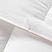SNOWMAN Lightweight White Feather Down Comforter Queen Size 100% Cotton Cover Down Proof Baffle Boxes Construction,Soft and Warm Queen Size 68