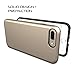 Luvvitt Super Armor iPhone 7 Plus/iPhone 8 Plus Case with Dual Layer Shockproof Protection for Apple iPhone 7 Plus (2016) / iPhone 8 Plus (2017) - Gold