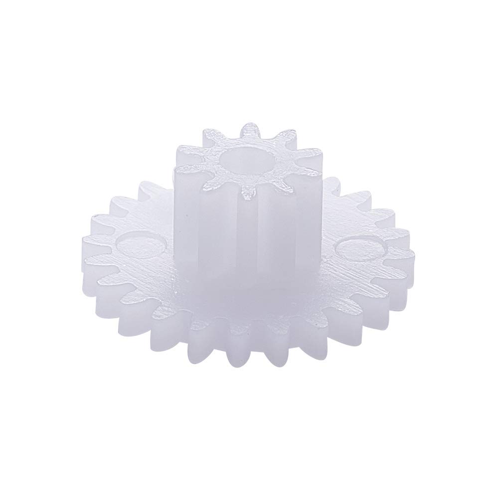 Othmro Plastic Gears, 24 Teeth Motor Gears Model 24102B, Plastic Gears for Car Robot Motor