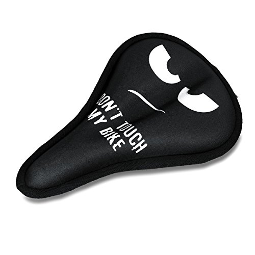 kwmobile Gel Sattelbezug für Fahrradsattel – Sattelbezug Polster Sattelschutz für Fahrradsitz – wasserdichter Bezug Don…