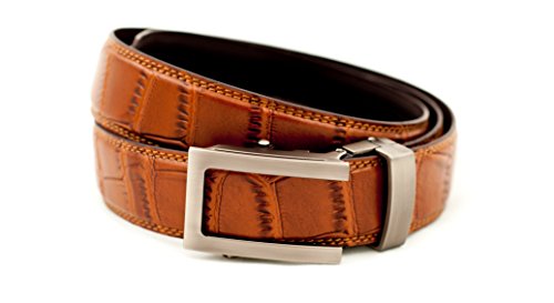 Anson belt & buckle - men s traditional gunmetal buckle with …