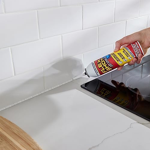 Flex Shot, 8 oz, 2Pack, Black, Flexible Rubber Silicone Sealant