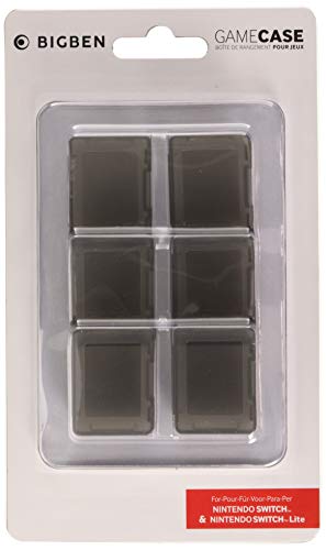 Nintendo Switch - Game Card Case Set (6 Stück. Schwarz) en promo sur Amazon