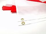 HYX England Flag 5ft x 3ft St George’s Cross with Brass Eyelets Polyester view 2