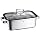 WMF Vitalis Glasdeckel Mit Silikonrand (35x21,5 Cm) – Ersatzdeckel Für Vitalis Compact 3,5l | Spülmaschinen- & Backofengeeignet