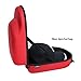 Galexbit Baseball Hat case Cap Carrier Case Holder for 6 Caps Hat bag for Travel Home Gift(Red)