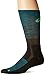 ASICS Fuzex Graffiti Cushion Crew Running Socks, Black/Thunder Blue, Medium