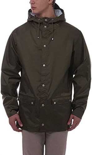 Club Cambridge Men's Women's Unisex waterproof red rain jacket for men