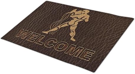 EleganceElegant Zodiac Symbols Astrology Custom Door Mat