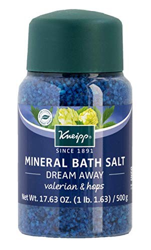 Kneipp Mineral Bath Salt, Dream Away, Valerian & Hops, 17.63 fl. oz.