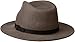 Brixton Men's Messer Medium Brim Felt Fedora Hat