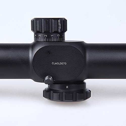 Sniper KT 12-60X60 SAL Rifle Scope 35mm Tube Side Parallax Adjustment Glass Etched Reticle Red Green Illuminated with Scope Rings