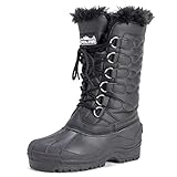 POLAR Womens Mid Calf Thermal Rain Muck Waterproof