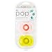Doddle & Co. The Pop Pacifier, A Cleaner Baby Pacifier Made with 100% High Grade Silicone and Self Containing Protective Case, 2 Pack (Blush/Lime)