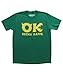 Disney Monsters University OK Oozma Kappa Member Adult Green T-Shirt (Adult X-Large)