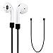 AirPods Strap, Shalwinn iPhone 7 / 7 Plus Air Pods Sports Strap Wire Rope Connector for Apple Airpods for Never Lose Your AirPods (Black)