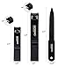 Nail Clippers Set - Fingernails Toenails Clippers Nail File Sharp Cutter with Gift Box