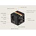 Sansnail Webcam Mini Camera SQ11 HD Camcorder SQ8 SQ9 Upgrade Night Vision Mini Cam 1080P Sports Mini DV Voice Video Recorder(Black)