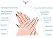 Ejiubas 24 Pcs Silvery Matte and Metalic Finish Full Cover Talone Medium False Nail Tips