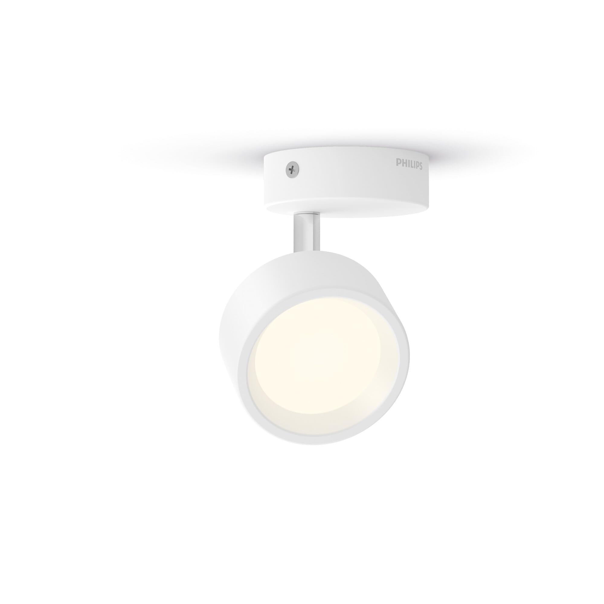 Philips LED Bracia Spot 1x5.5W Warm White 2700k [5.5W - White] For Indoor Home Lighting, Living Room, Study, Office