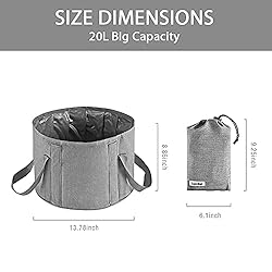 Collapsible Foot Bath Basin, Portable Foot Soak