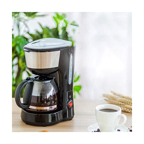 1yess Drip Kaffeemaschine, Elegantes Design, Six-Tasse Kaffee-Maschine, Anti-Tropf-Funktion, Stainless W, 750 ml… – Bild 8