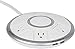 Accell Powramid Air Surge Protector - 2 USB Charging Ports (2.4A), 6 Outlets, 6-Foot Cord, 1080 Joules, ETL Listed - White Grounded Extension Cord Power Strip