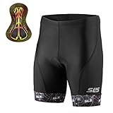 Triathlon Tri Men`s FX Shorts 2017 - 2 Pockets - Black - Great Durability and Fit - High End Triathlon Shorts For Any Distance With Soft Custom Chamois (Black/Gray, L)