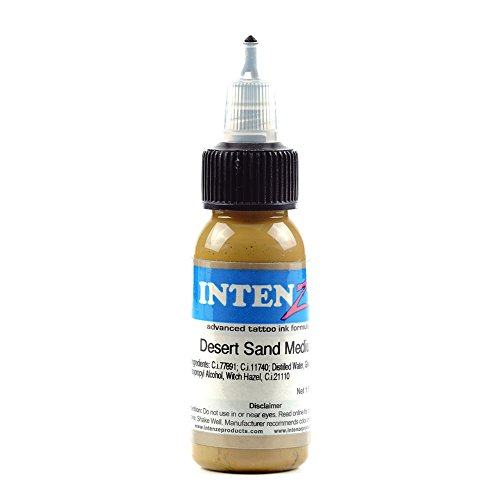 Intenze Tattoo Ink Desert Sand Medium 1 oz