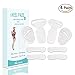 Heel Pads Heel Grips for Prevent Blister Relief Heel Pain, High Heel Inserts for Heels Rubbing,Ball of Foot Insoles,Back of Heel Cushion Heel Liner for Women and Men Shoes Too Big (Clear)