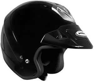 Amazon.com: KBC Tour-Com Open Face Helmet XX-Large | Black: Automotive