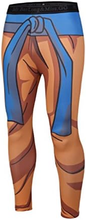 JNagriculture Ball Z Men/Women 3D Dragon Ball Z Trousers Vegeta Goku Summer Style 3D Trousers Picture Color L