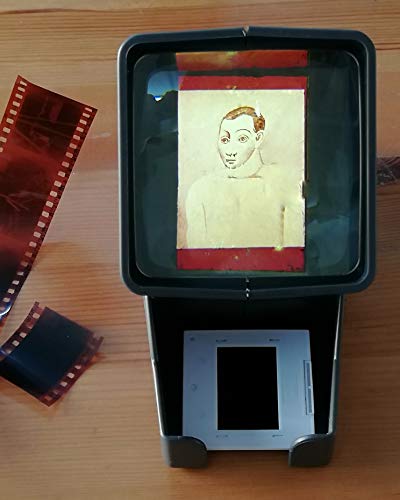 Medalight Portable 35mm Film LED Slide and Negative Viewer with Six Slide Mounts and Two Lens Cleaning Cloth