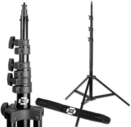 PBL Pro Heavy Duty 10ft Light Stand, Air Cushioned for Photo or Video PhotographicLighting