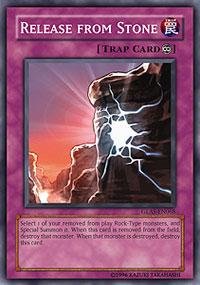 Yu-Gi-Oh! - Release from Stone (GLAS-EN068) - Gladiators Assault - 1st Edition - Common