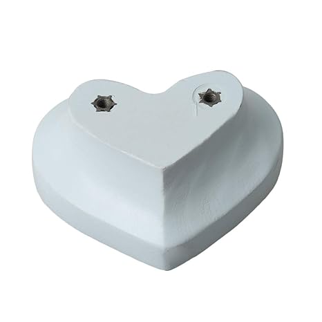 Rdexp 7 6x6 3x3cm Blue Green Mini Wooden Heart Shaped Cabinet