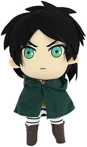 Attack On Titan 12" Eren Jager Plush Toy Doll