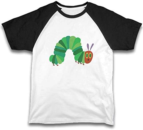 Kids Children's Shirts The Very Hungry Caterpillar Raglan Shirt Short Sleeve Baseball Tee