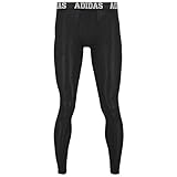 adidas Men's Baselayer Climacool UPF Pants, Black, X-Large