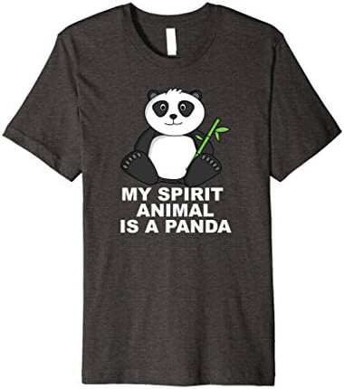 Mens My Spirit Animal Is a Panda T-Shirt XL Dark Heather