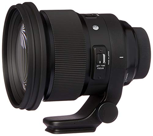 Sigma 259955 105mm F/1.4-16 Standard Fixed Prime Camera Lens, Black