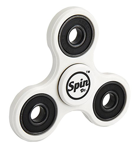 Fidget Spinner Toy Stress Relief Toys Hand Spinner - White by Spin Dr
