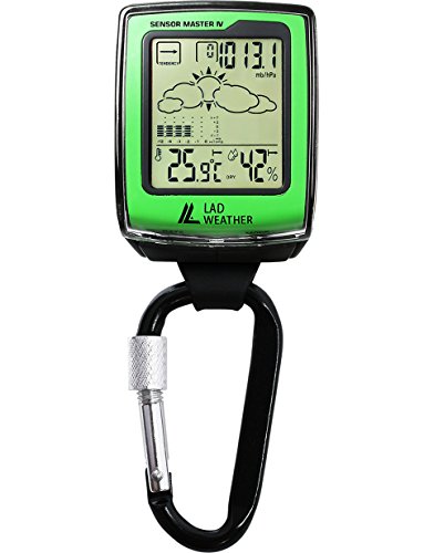 [LAD WEATHER] Outdoor watch Altimeter/Barometer/Digital Compass/Weather Forecast/Hygrometer/Thermometer Climbing/Running/Hiking Carabiner - Thumbnail 7