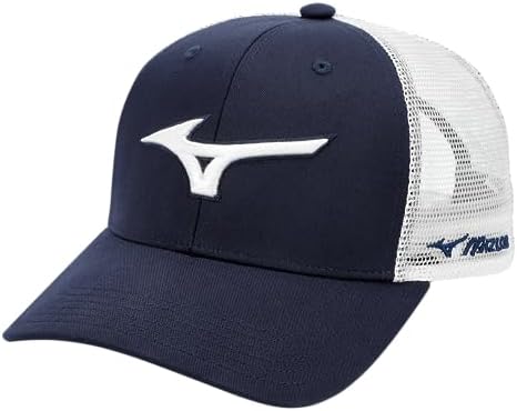 Mizuno DIAMOND SPORTS APPAREL L ネイビー Amazon.com: Mizuno Tour Flat Snapback Hat | Unisex Adjustable Cap