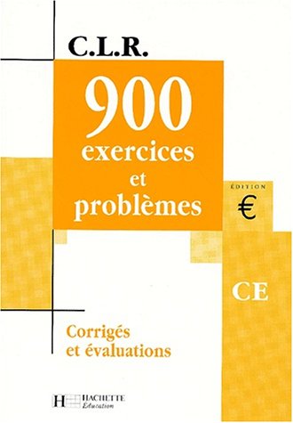 900 exercices et problèmes, CE